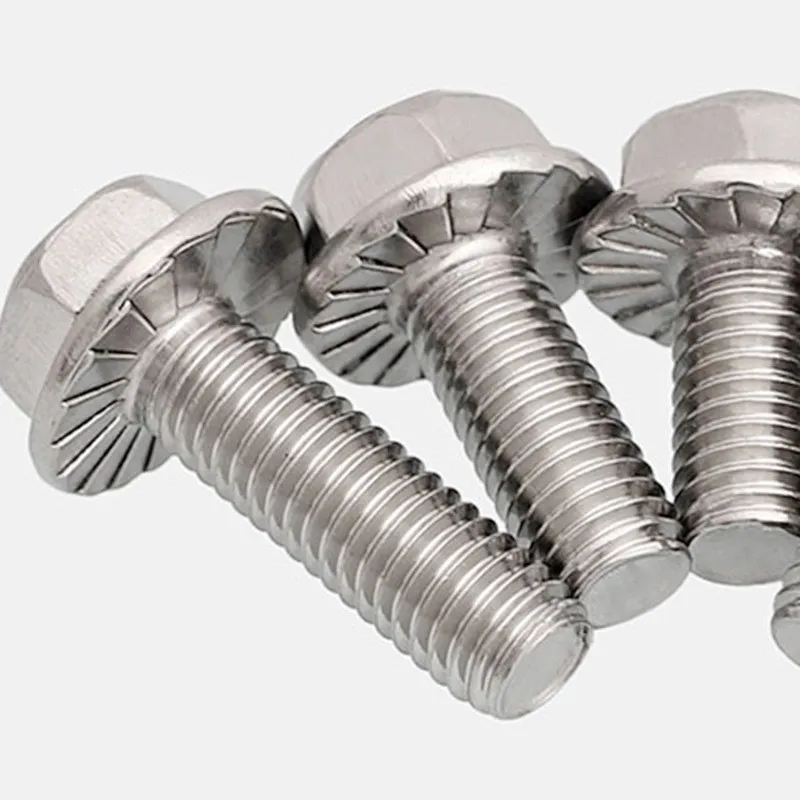 Hex Toothed Flange Bolt