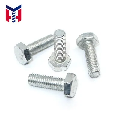 Bu lông thép carbon mạ kẽm